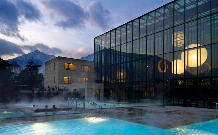 The thermal baths of Merano